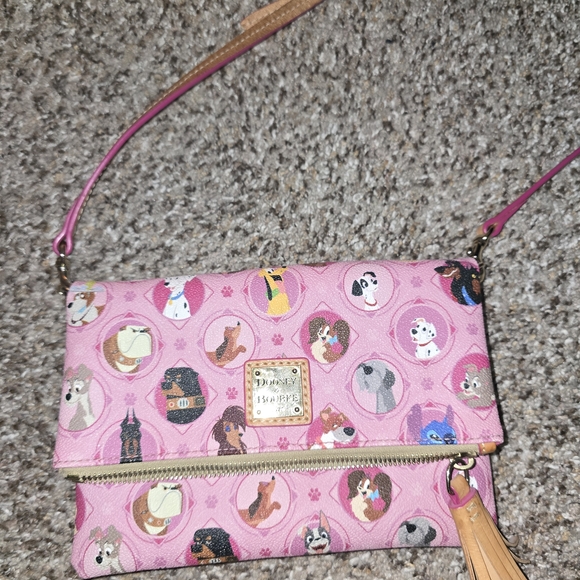 Dooney & Bourke Handbags - Dooney & Bourke Pink Crossbody Bag